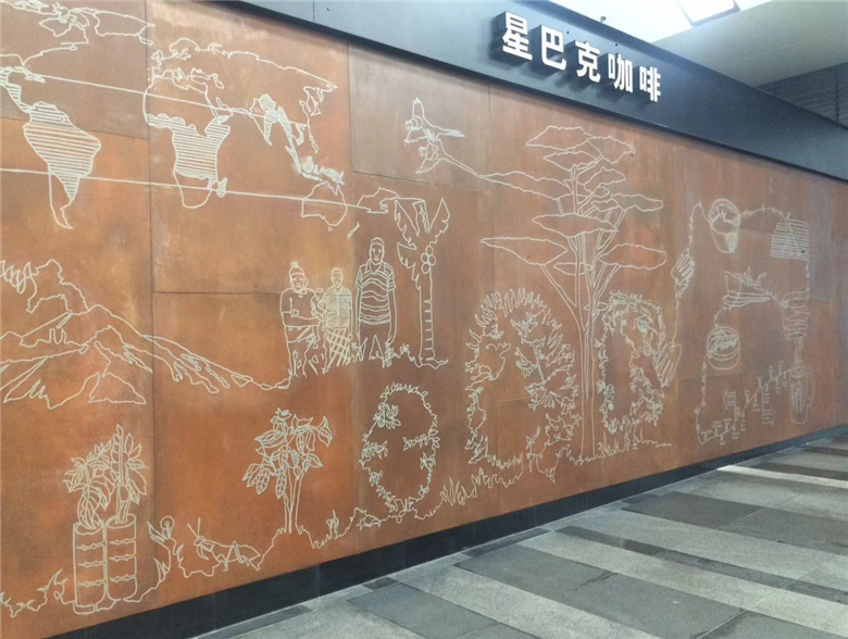 济阳耐候钢幕墙